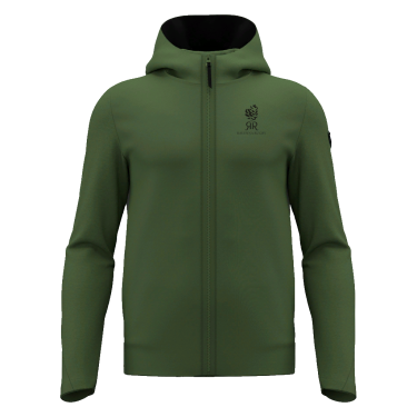 Midnight felpa full zip con cappuccio