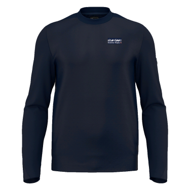 Mooncrest crewneck sweatshirt with ribbed trim jr