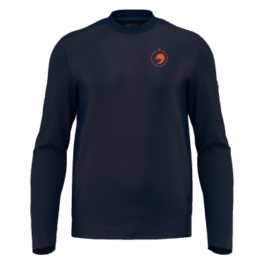Mooncrest felpa con girocollo in costina