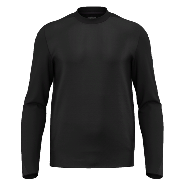 Mooncrest crewneck sweatshirt with ribbed trim jr