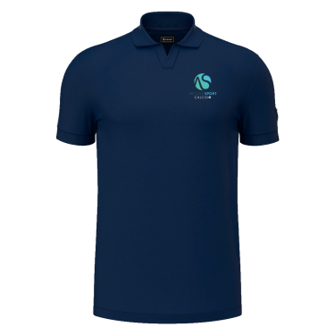 Radiant polo con colletto alla francese
