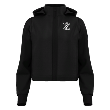 Bloom felpa full zip con cappuccio