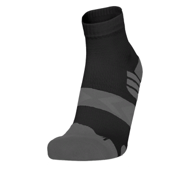 Anti-tear reinforced heel socks exert sr