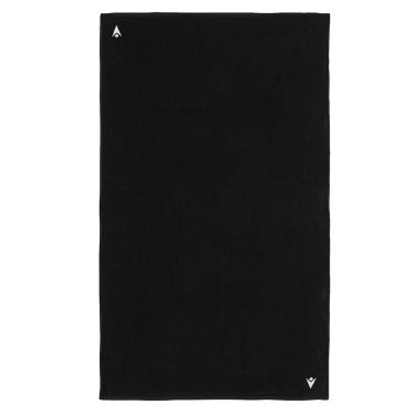 Twister cotton beach towel blk