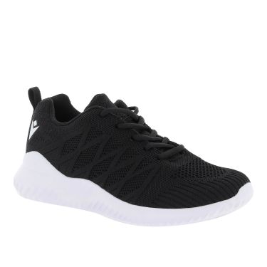 Chaussures etesian noires et blanches