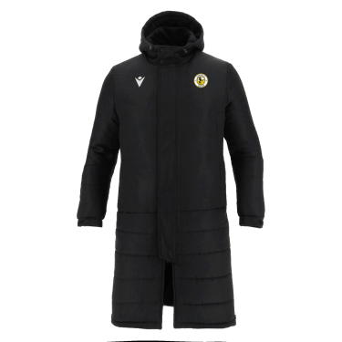 Turvey long bench jacket blk jr