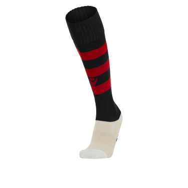 Hoops socks blk/red sr
