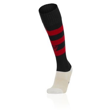 Home 25/26 hoops socks blk/red jr