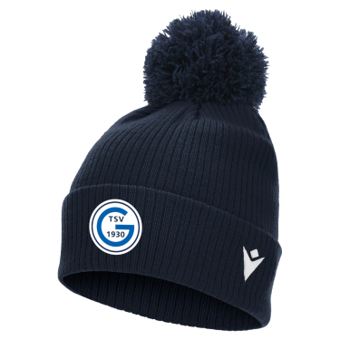 Snow pom pom beanie