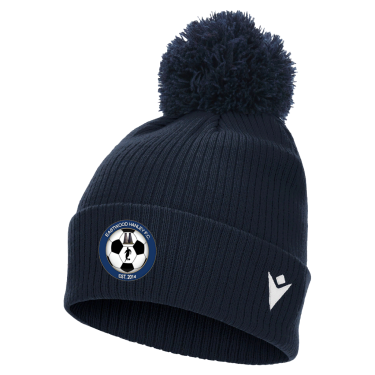 Snow pom pom beanie nav