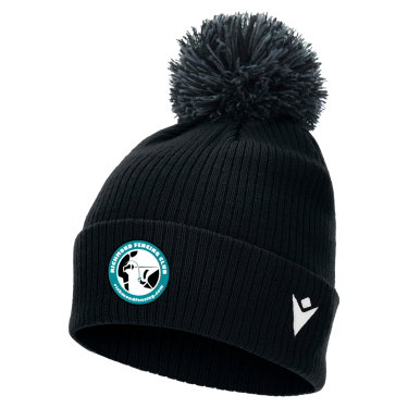 Snow pom pom beanie