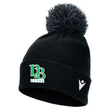 Snow pom pom beanie