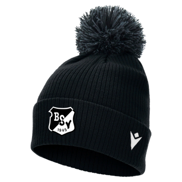 Snow pom pom beanie