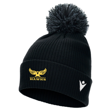 Snow pom pom beanie