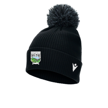 Snow pom pom beanie blk sr