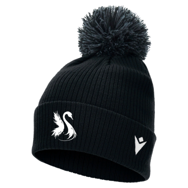 Snow pom pom beanie