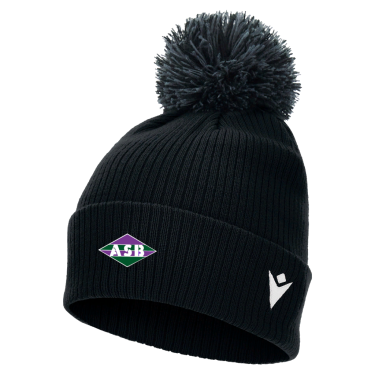 Snow pom pom beanie