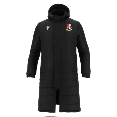 Turvey long bench jacket blk/ns jr