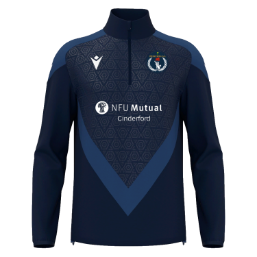 Anduin 1/4 zip jersey nav jr