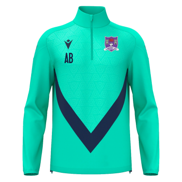 Anduin 1/4 zip jersey turq sr [coaches]