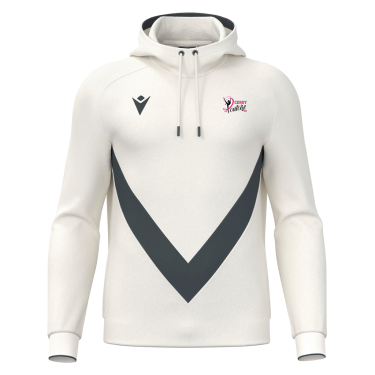 Sweat-shirt coton fenders blanc - logoté + dos