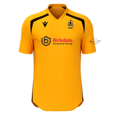 Maillot Southport FC N°5 - Kappa - Manches Longues - Taille S - Porté En Match - Vintage