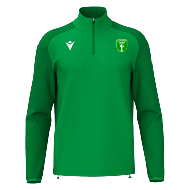 Isen 1/4 zip jersey grn sr