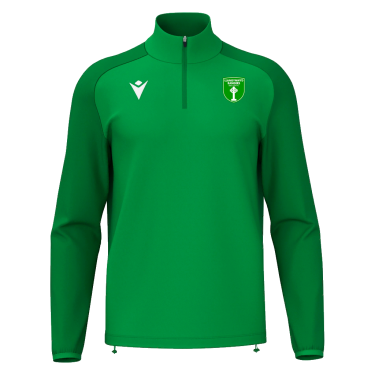 Isen 1/4 zip jersey grn sr