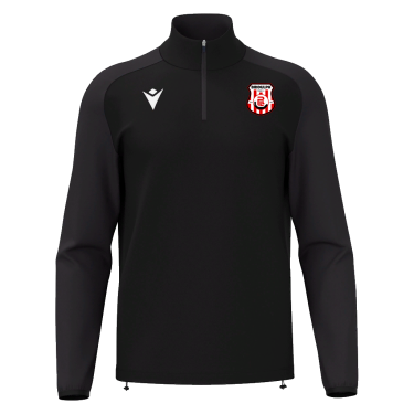 Isen 1/4 zip jersey blk jr