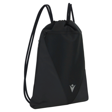 Jaunt gym sack with front pocket and an adjustable double cord sr