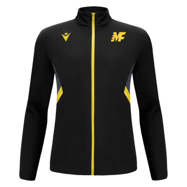 Raijin full zip sweatshirt blk/yel jr