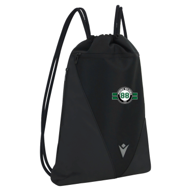 Jaunt sacca con tasca frontale e doppio cordone regolabile