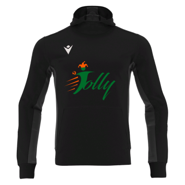 Felpa con cappuccio electro