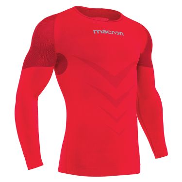 Performance ++ compression tech underwear top ls red