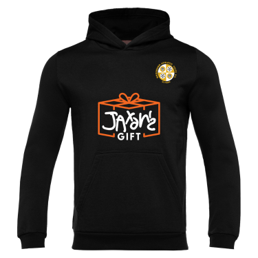 Broxburn 50th anniversary black hoodie sr