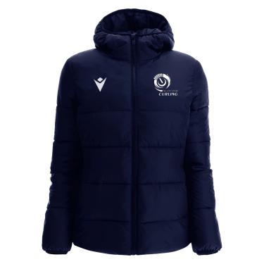 Hooded women's padded jacket makalu jr