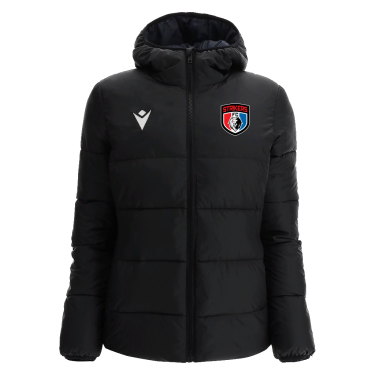 Hooded women's padded jacket makalu