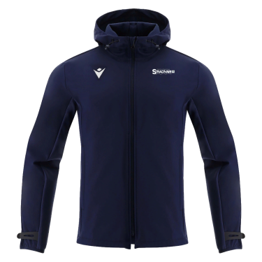 Giacca pesante in soft-shell con cappuccio himalaya
