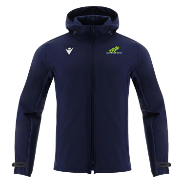 Giacca pesante in soft-shell con cappuccio himalaya