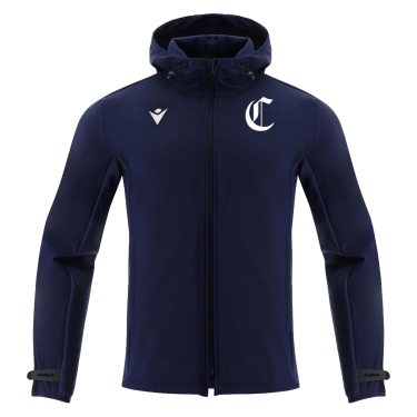 Giacca pesante in soft-shell con cappuccio himalaya
