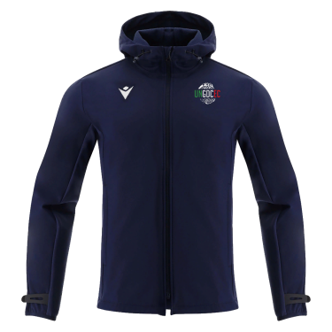 Giacca pesante in soft-shell con cappuccio himalaya