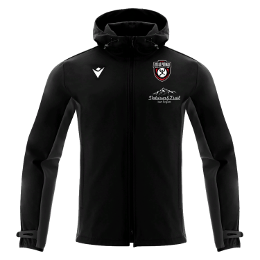 Giacca pesante in soft-shell con cappuccio himalaya