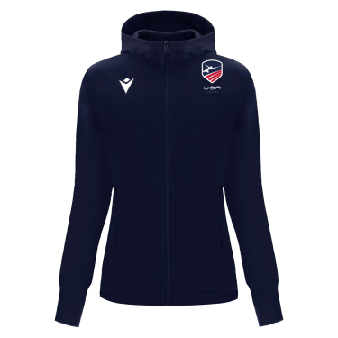 Fencing - womens' cotton hooded sweatshirt drum