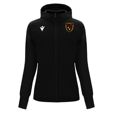 Womens' cotton hooded sweatshirt drum
