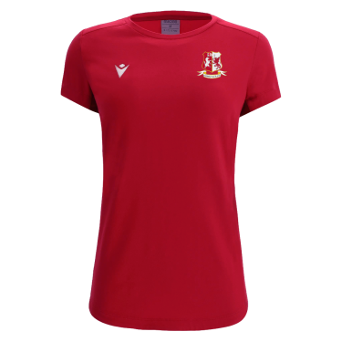 Women's cotton t-shirt lute red jr