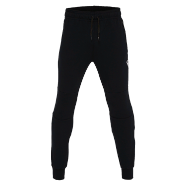 Cotton polyester pants with side pockets accordion