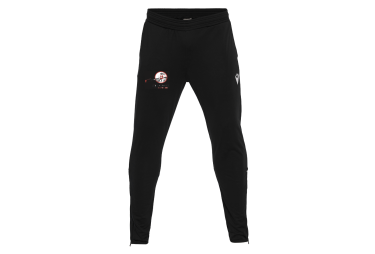 Pantalon abydos hero noir avec logo brodé