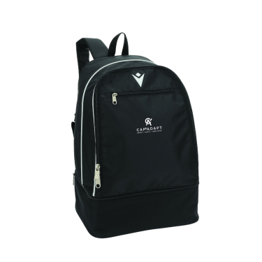 Sac à dos academy evo noir logo sérigraphié