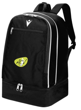 Sac à dos academy evo noir avec logo brodé