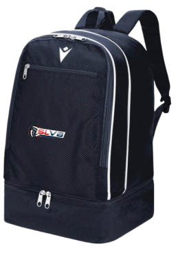 Sac à dos academy evo navy avec logo brodé 21,6 lt